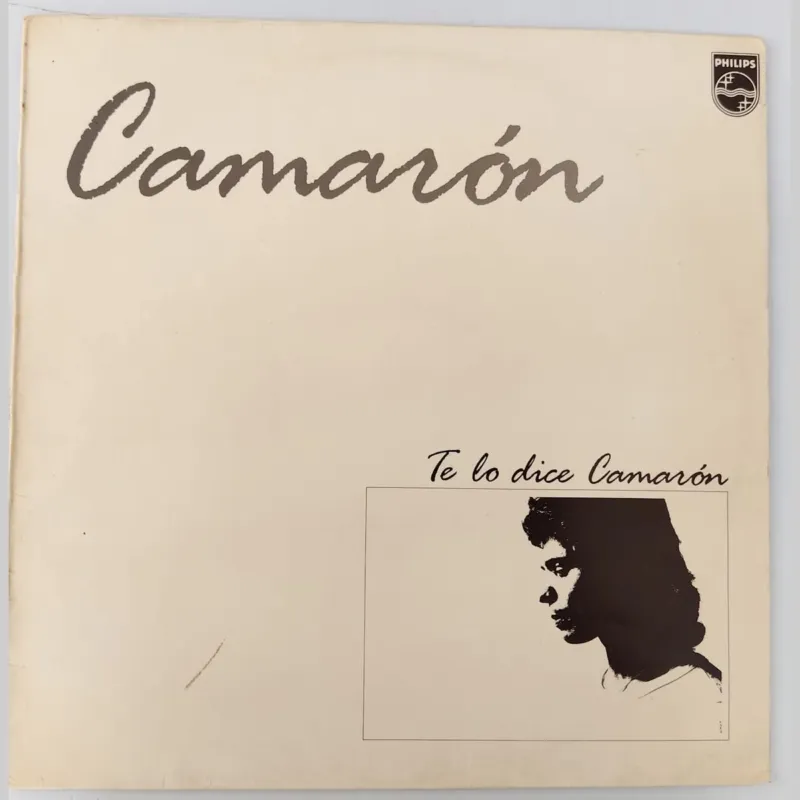 Portada de Te lo dice Camarón, de El Camarón de la Isla