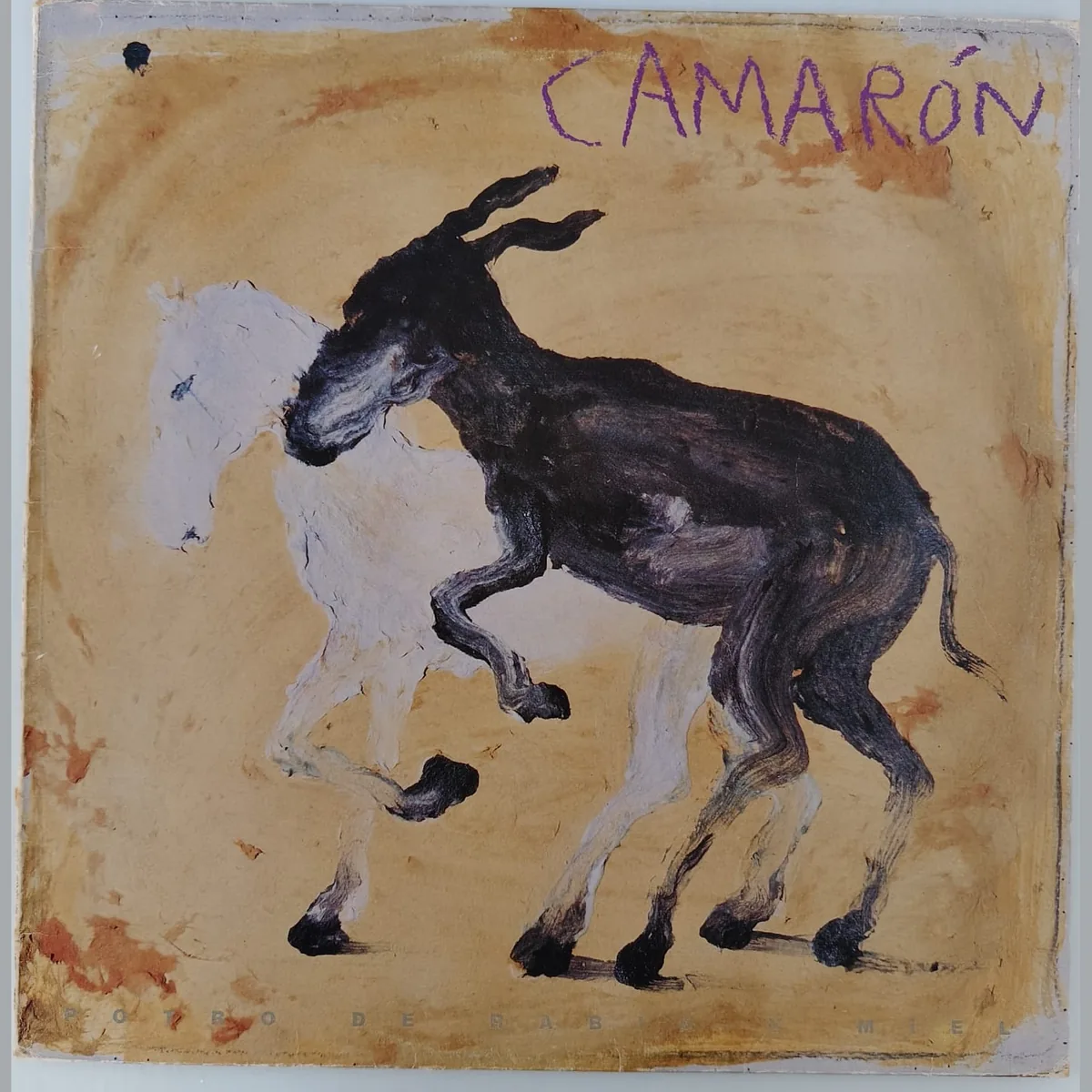 Portada de Potro de rabia y miel, de El Camarón de la Isla