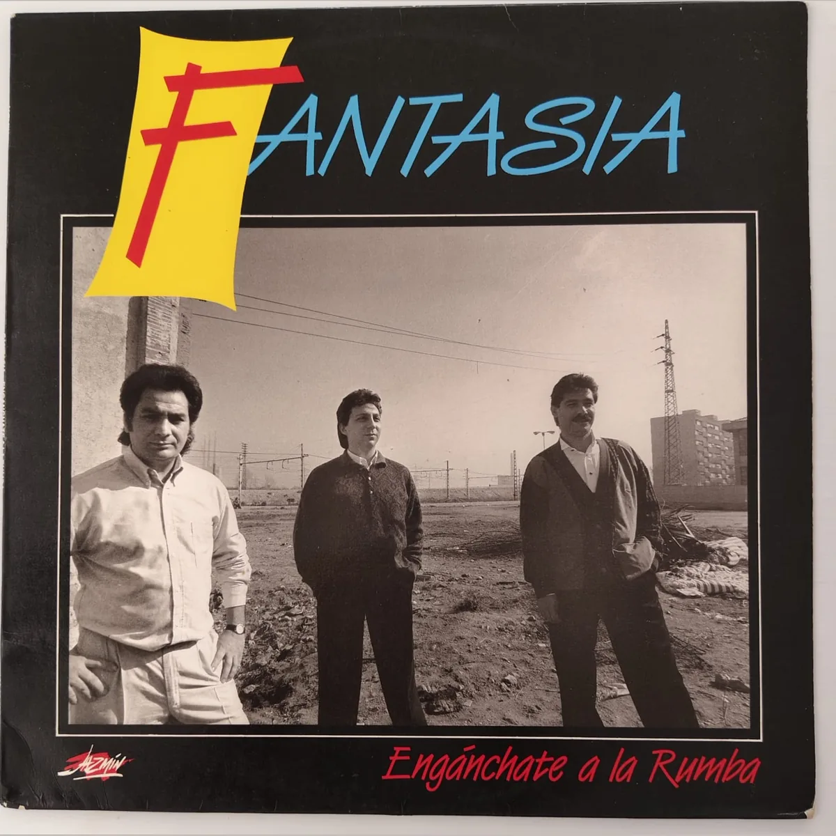 Portada de Engánchate a la rumba, de Fantasía