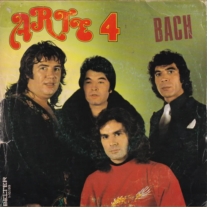 Portada de Bach – Leyes gitanas, de Arte 4