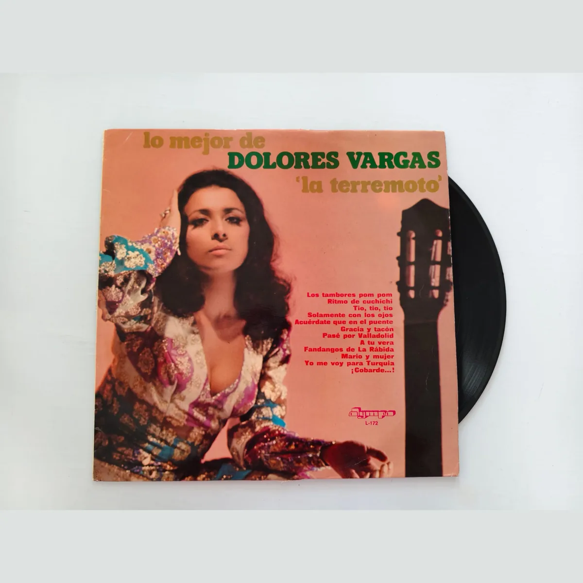Portada de Lo mejor de Dolores Vargas «La Terremoto», de Dolores Vargas