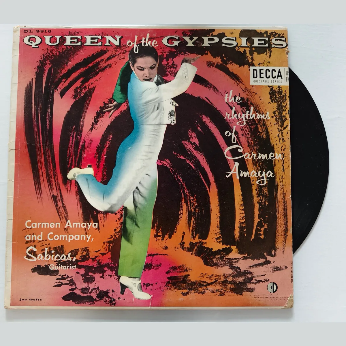 Portada de Queen of the Gysies: the rhythms of Carmen Amaya, de Carmen Amaya and Company