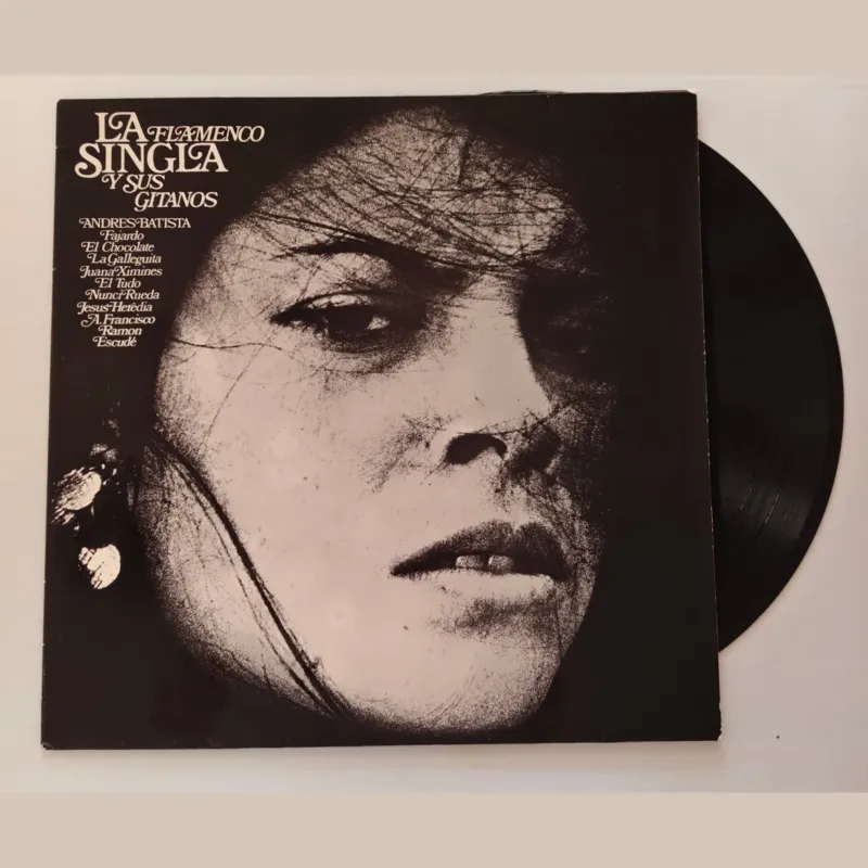 Portada de Flamenco con …, de La Singla y sus Gitanos