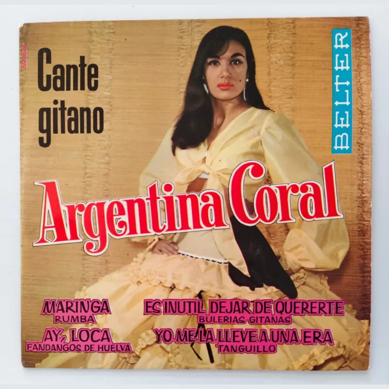 Portada de Cante gitano, de Argentina Coral