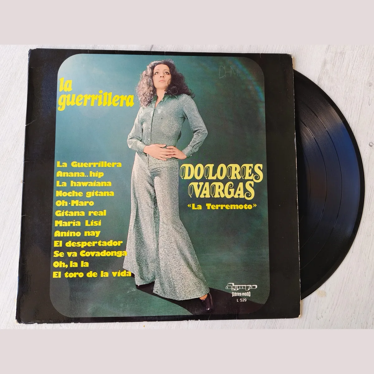 Portada de La Guerrillera, de Dolores Vargas