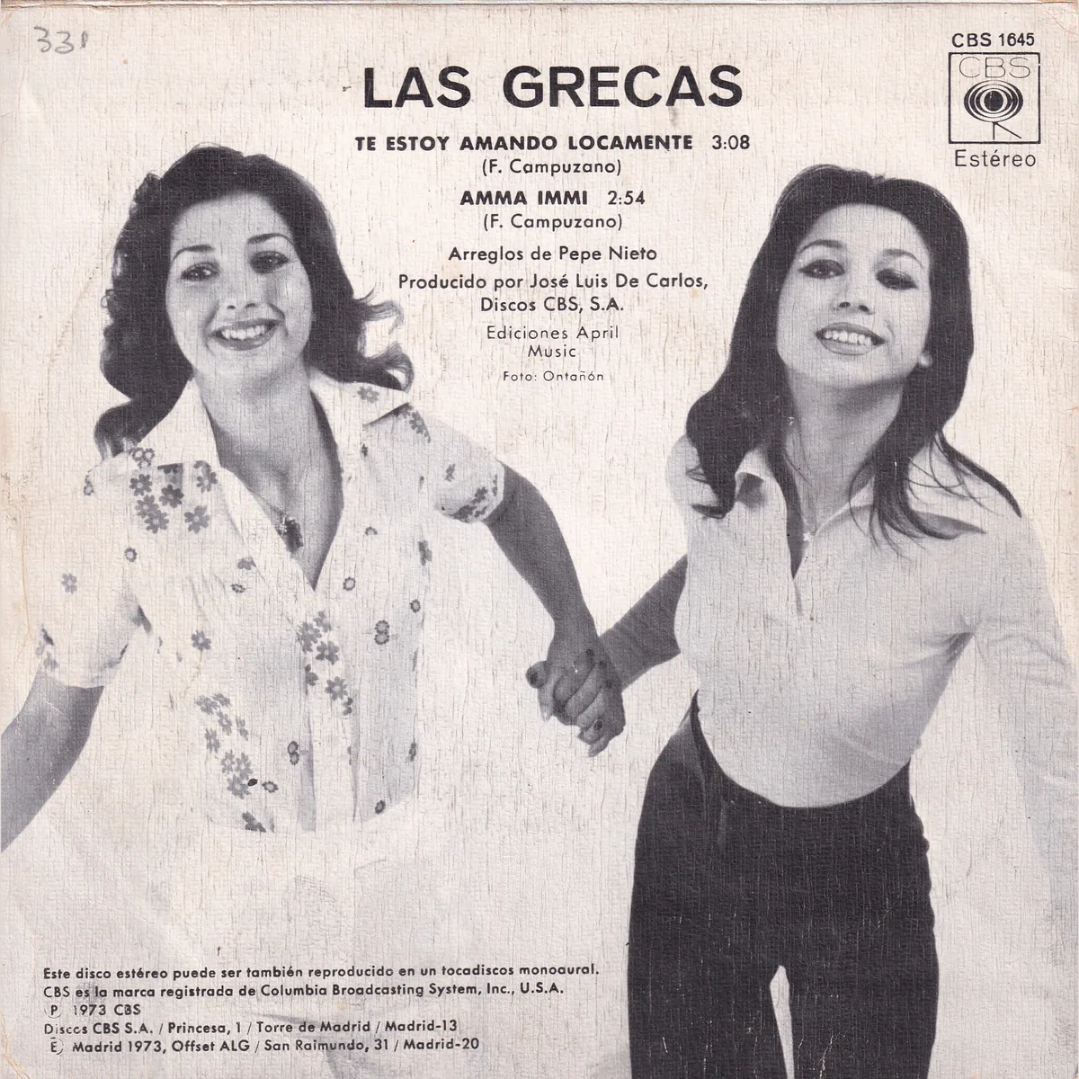 Otra vista de Te estoy amando locamente – Amma immi (GIPSY ROCK)