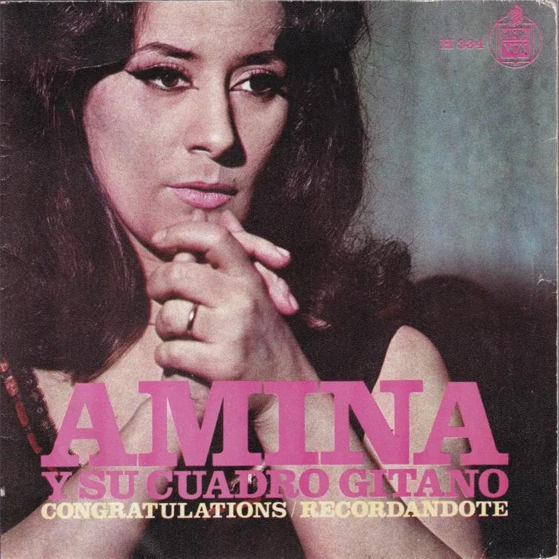 Portada de Congratulations – Recordándote (AMINA Y SU CUADRO GITANO), de Amina
