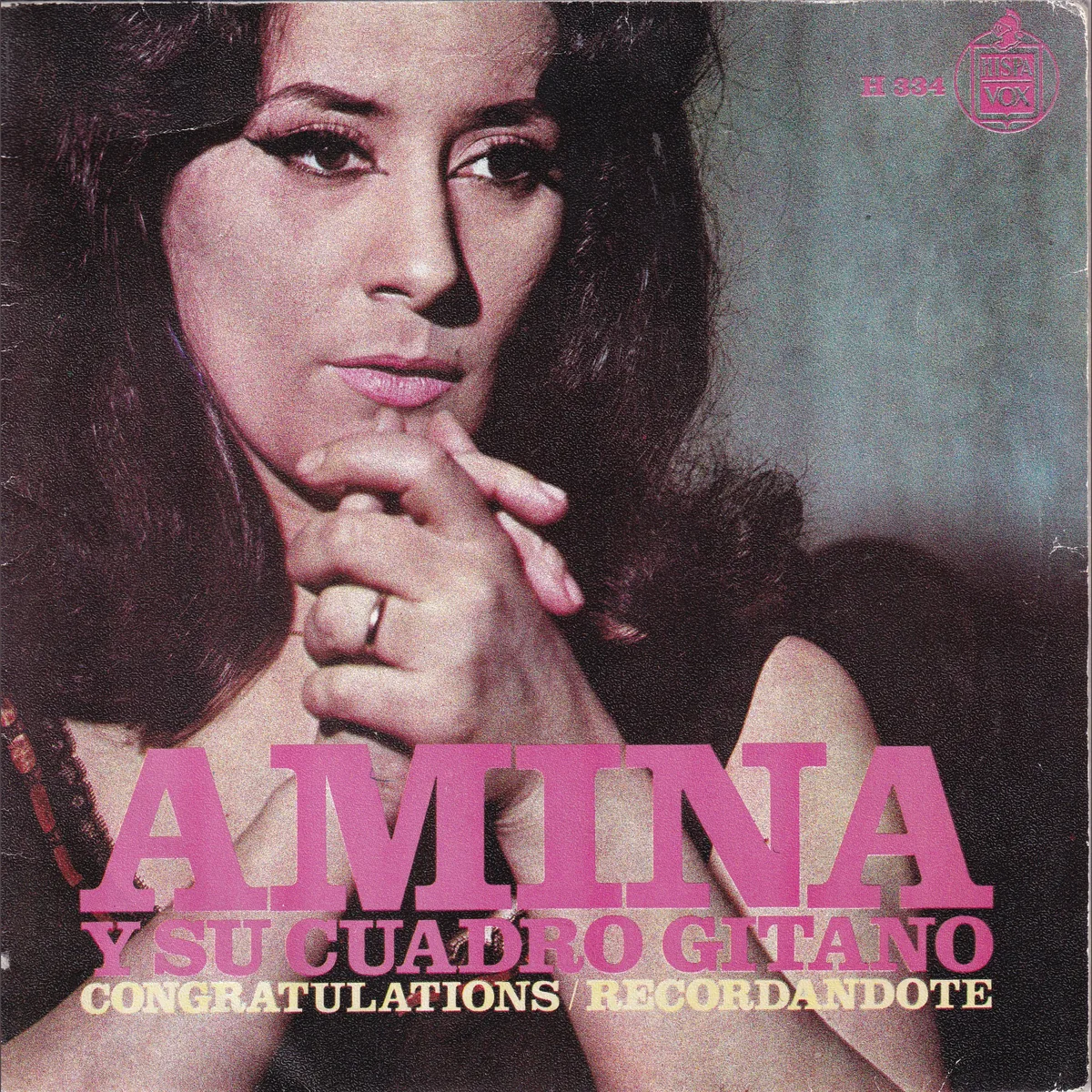 Portada de Congratulations – Recordándote (AMINA Y SU CUADRO GITANO), de Amina