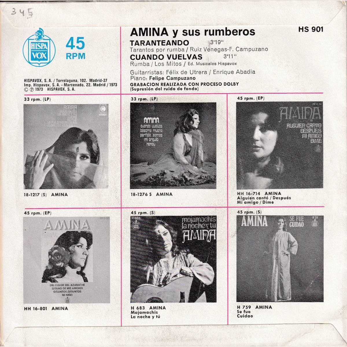 Otra vista de Taranteando – Cuando vuelvas (CUANDO VUELVAS)