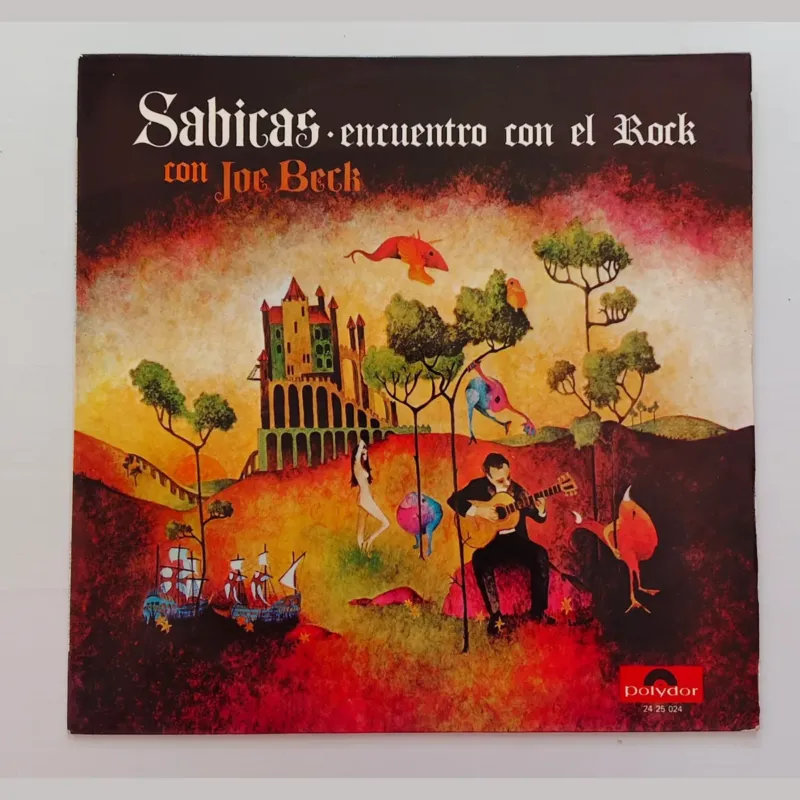Portada de Encuentro con el rock con Joe Beck = Rock encounter with Joe Beck, de Sabicas
