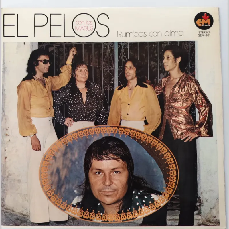 Portada de Rumbas con alma, de El Pelos