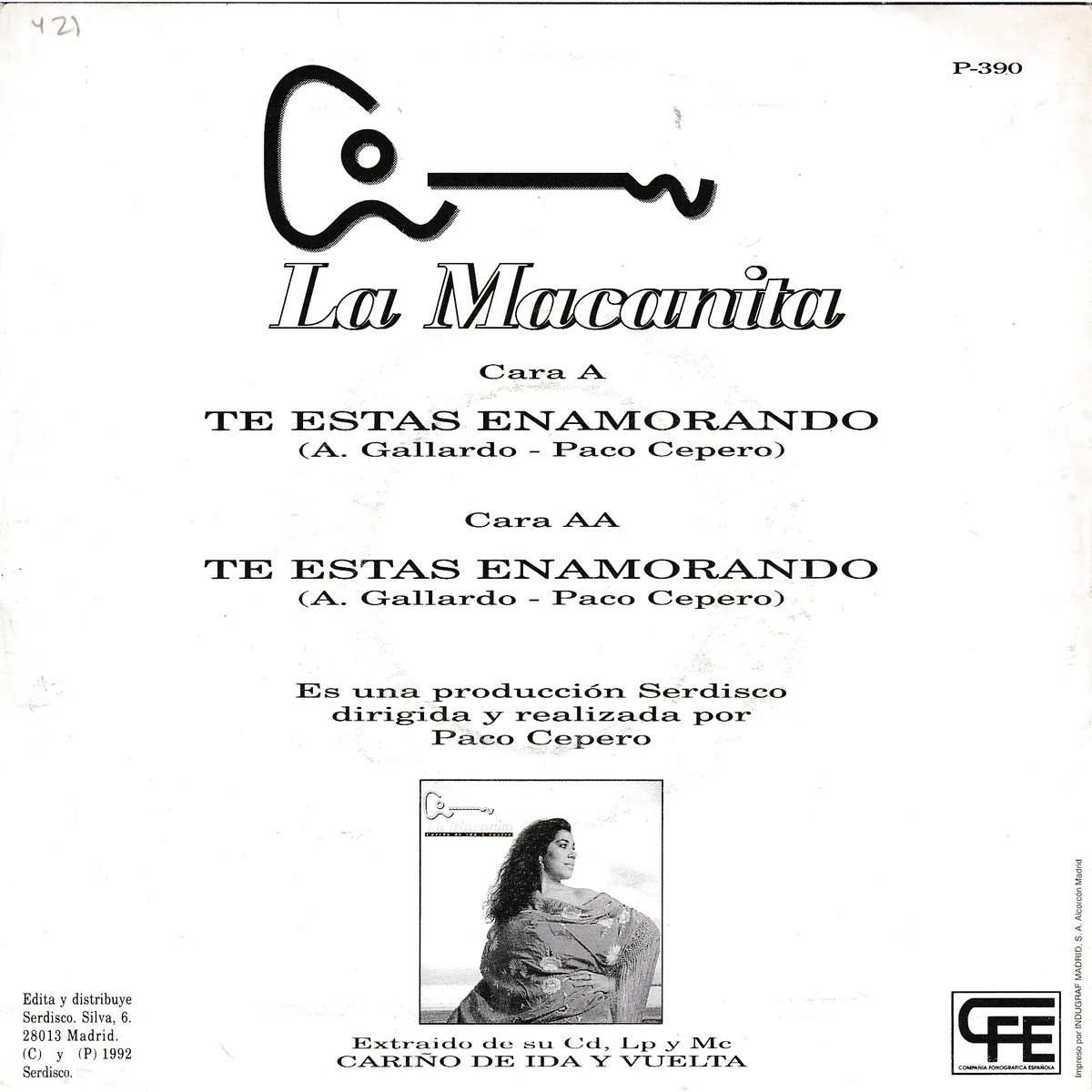 Otra vista de Te estás enamorando (CARIÑO DE IDA Y VUELTA)