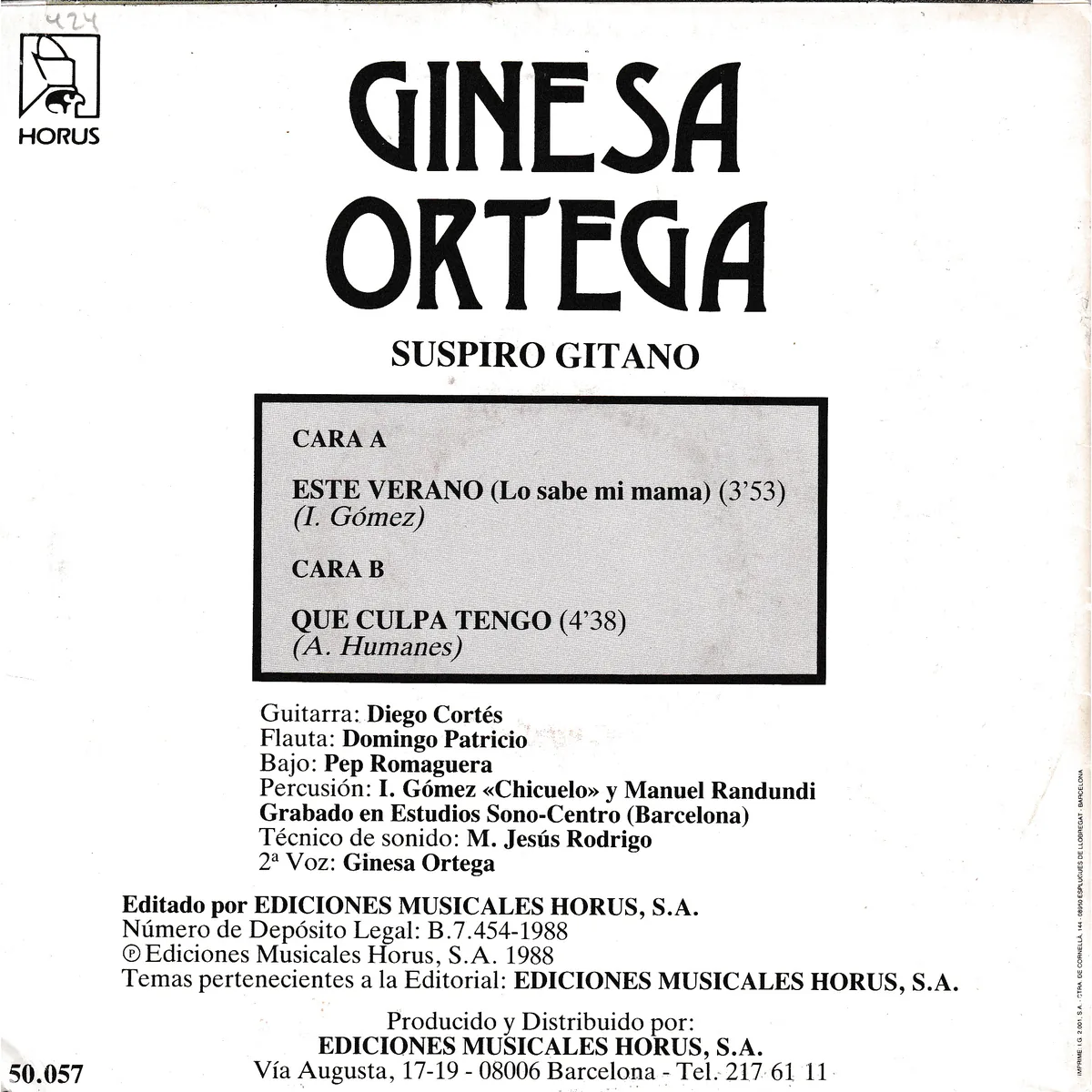 Otra vista de Este verano (lo sabe mi mama) – Que culpa tengo (SUSPIRO GITANO)