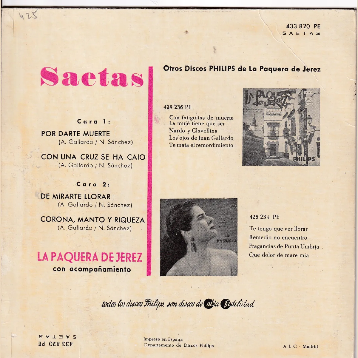 Otra vista de Saetas