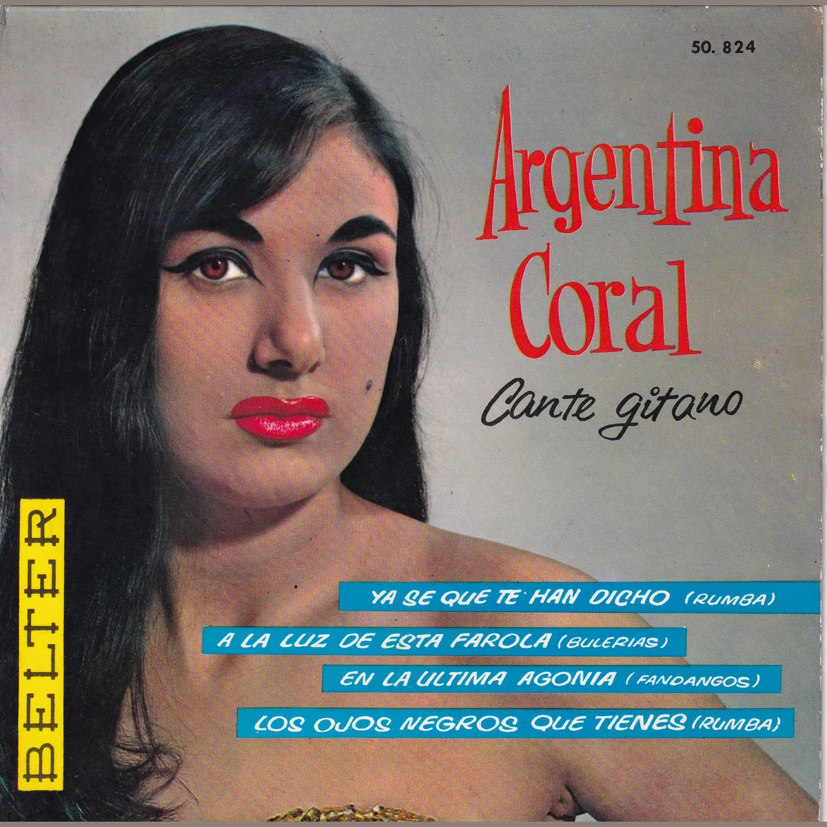 Portada de Cante Gitano, de Argentina Coral