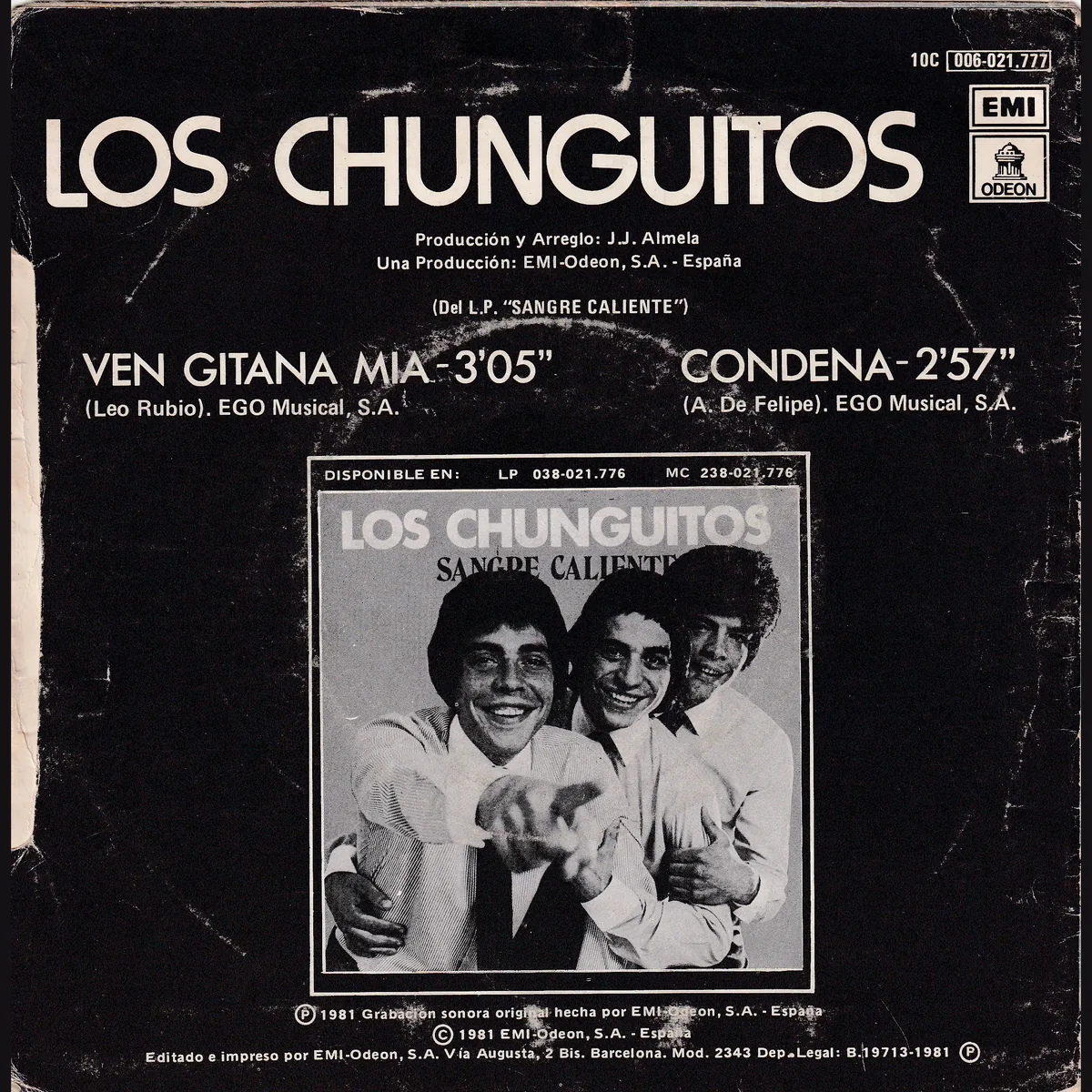 Otra vista de Ven gitana mía – Condena (SANGRE CALIENTE)