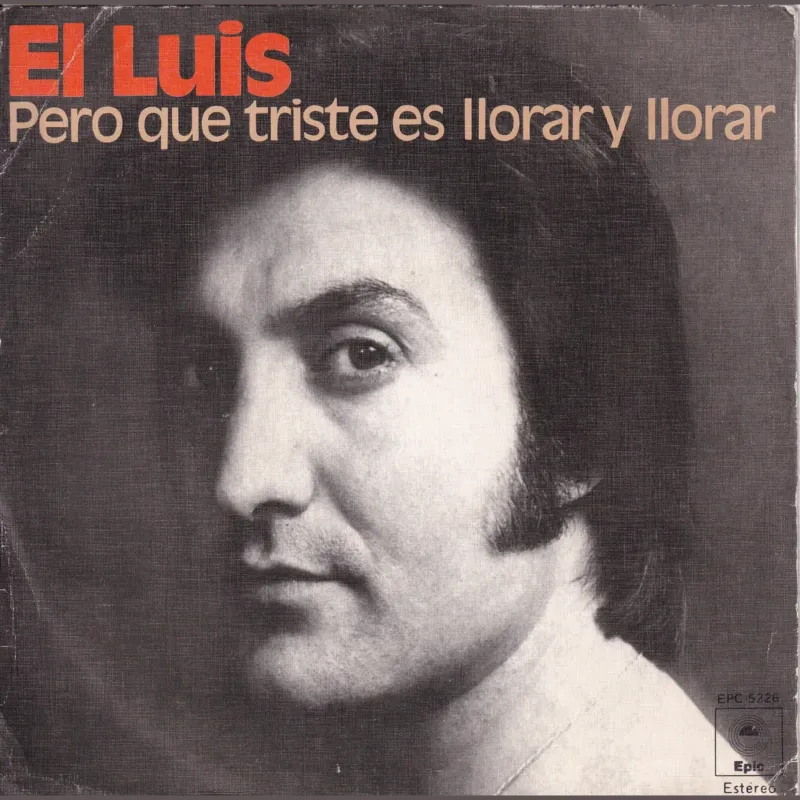 Portada de Pero que triste es llorar y llorar – Mi niño perdido (EL LUIS), de El Luis