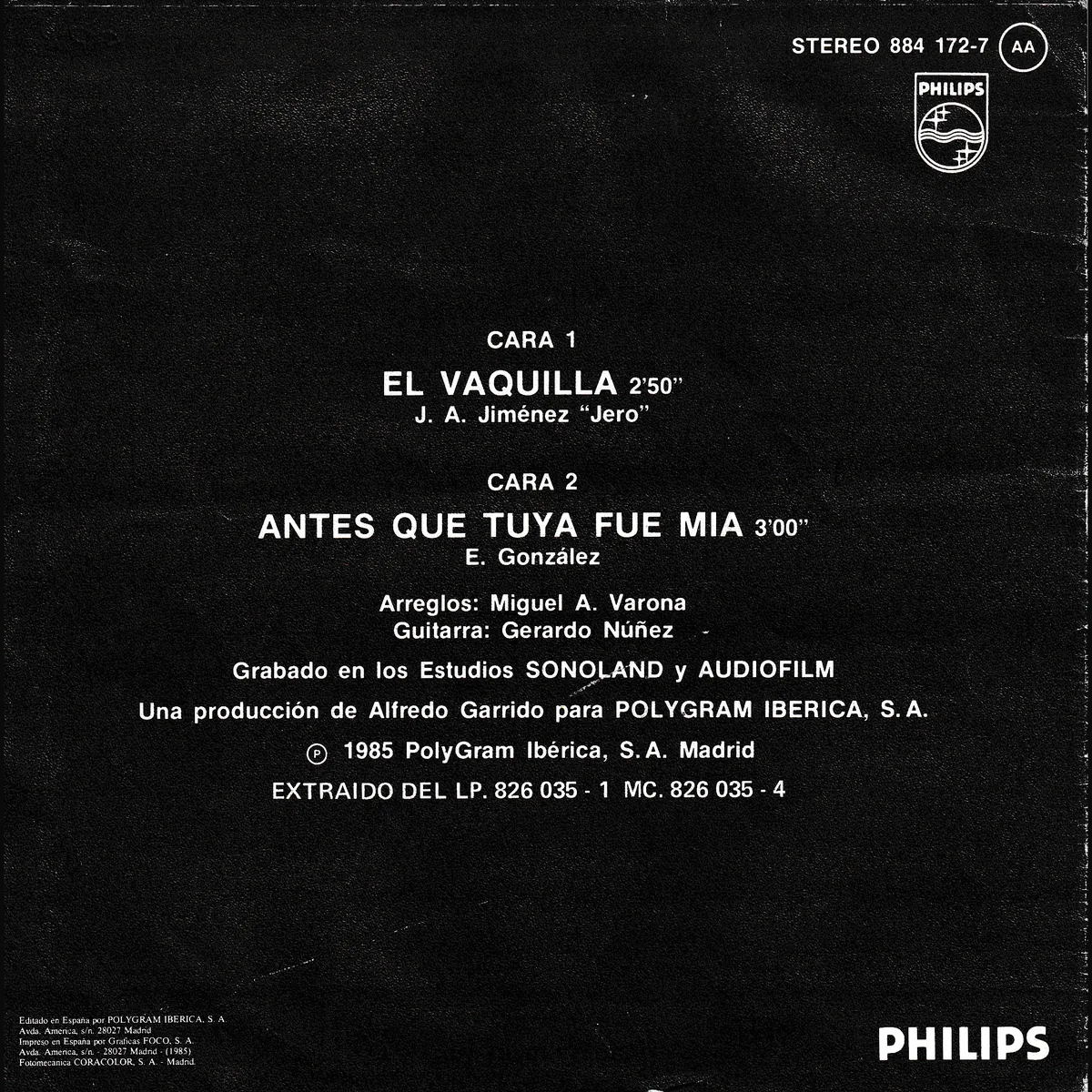 Otra vista de El Vaquilla – Antes que tuya fue mía (YO «EL VAQUILLA»)