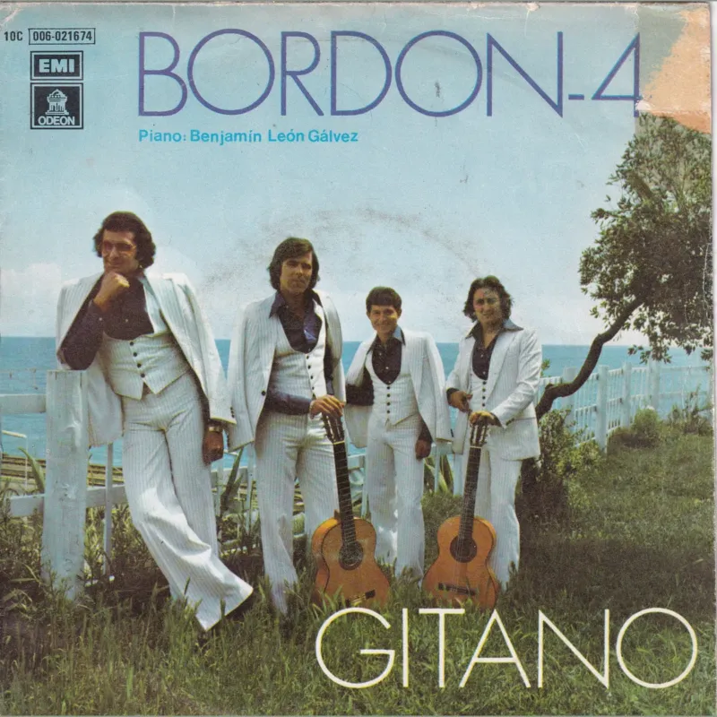 Portada de Gitano – Le voy llorando al viento (LOS ÚLTIMOS GOLPES DE «EL TORETE»), de Bordon 4