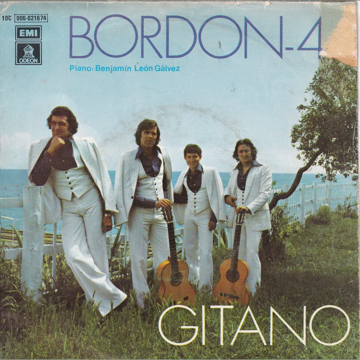 Portada de Gitano – Le voy llorando al viento (LOS ÚLTIMOS GOLPES DE «EL TORETE»), de Bordon 4