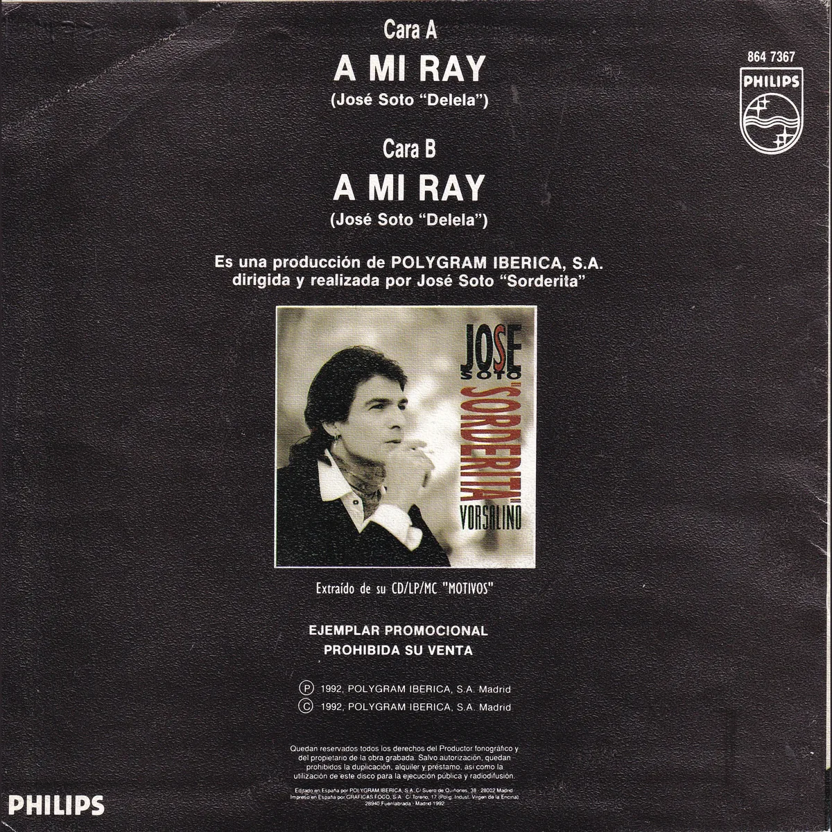 Otra vista de A mi Ray – A mi Ray (MOTIVOS)