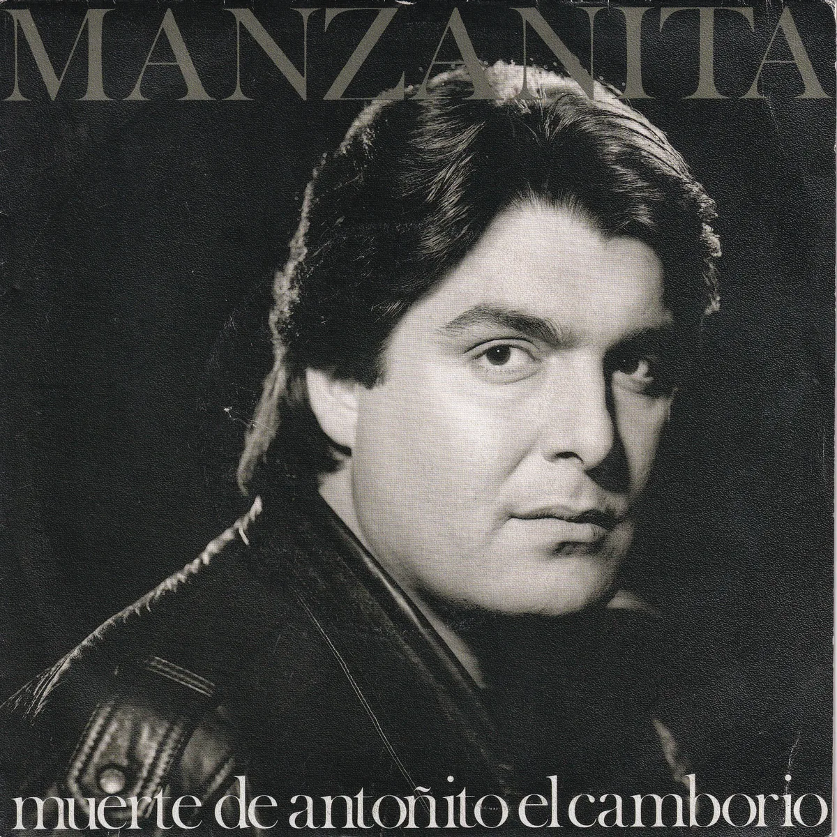 Portada de Muerte de Antoñito El Camborio – Romance del caballero (EN VOZ BAJA A LAS ROSAS), de Manzanita