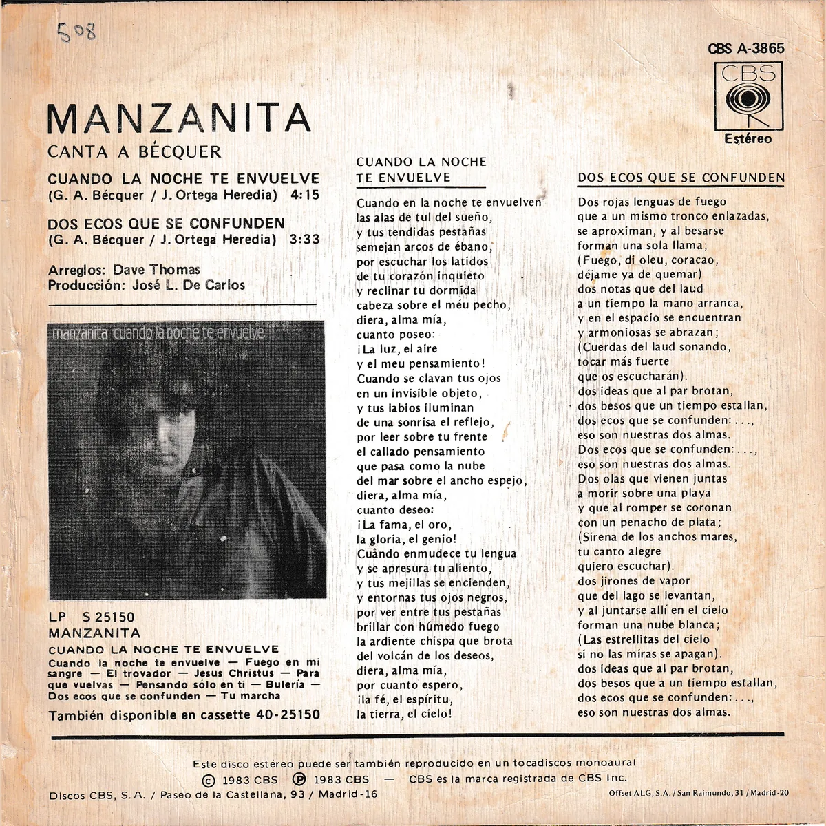 Otra vista de Cuando la noche te envuelve – Dos ecos que se confunden (CUANDO LA NOCHE TE ENVUELVE)
