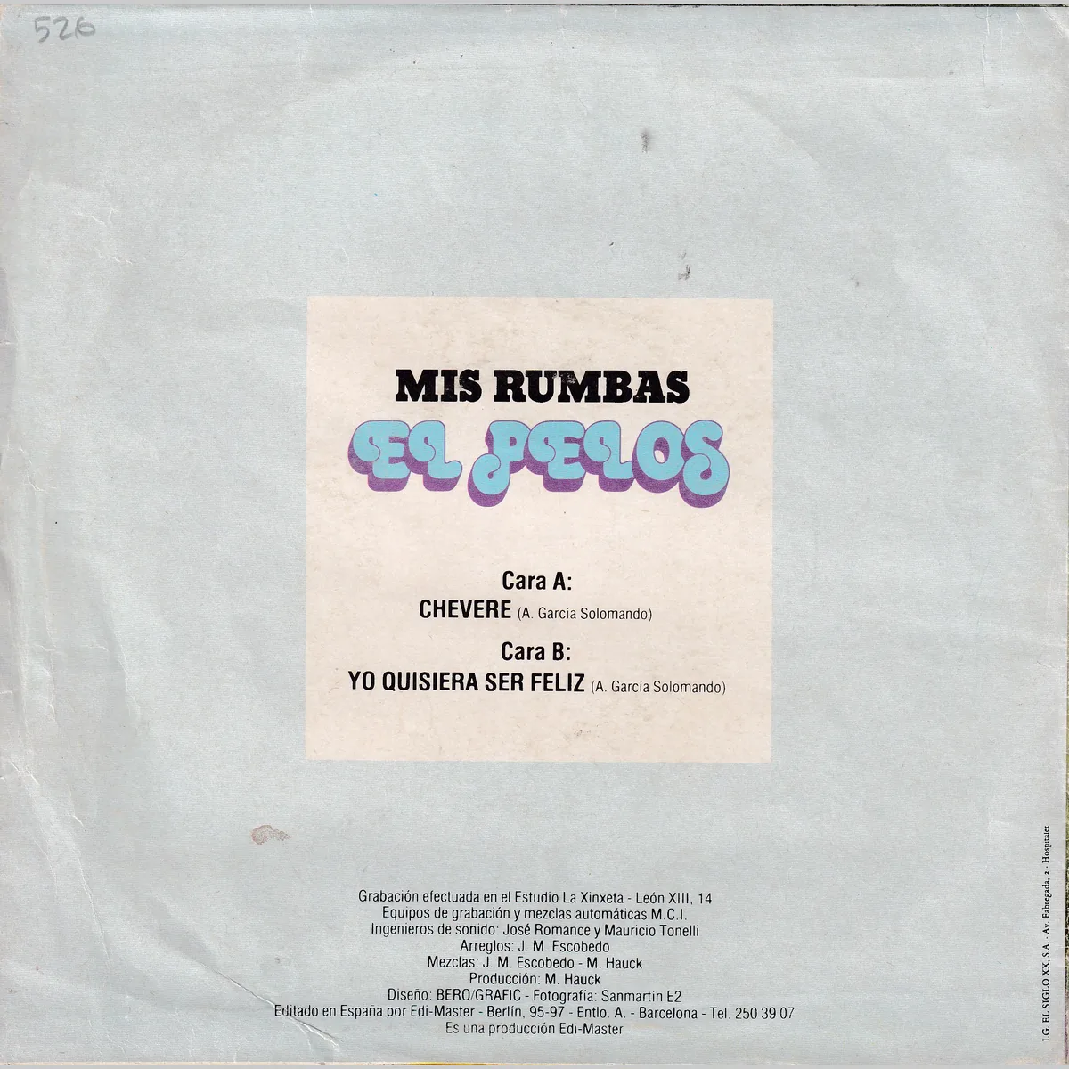 Otra vista de Chevere – Yo quisiera ser feliz (MIS RUMBAS)