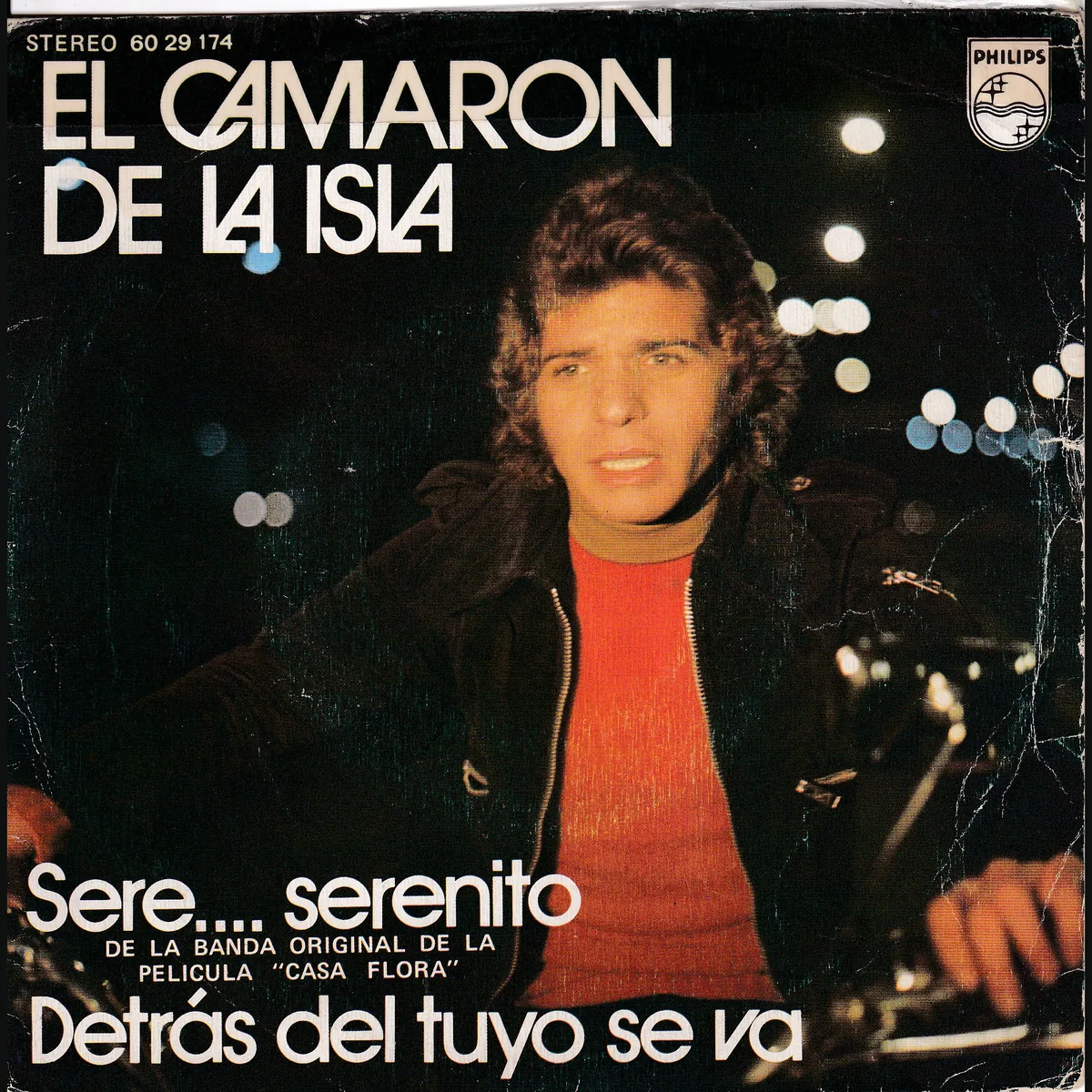 Portada de Seré … serenito – Detrás del tuyo se va, de El Camarón de la Isla
