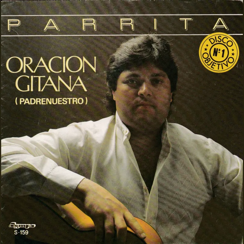 Portada de Oración gitana (Padrenuestro) – Azul como el cielo, de Parrita