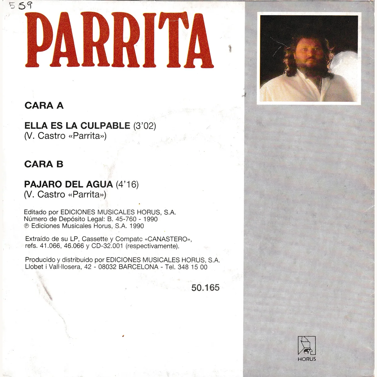 Otra vista de Ella es la culpable – Pájaro en el agua (CANASTERO)