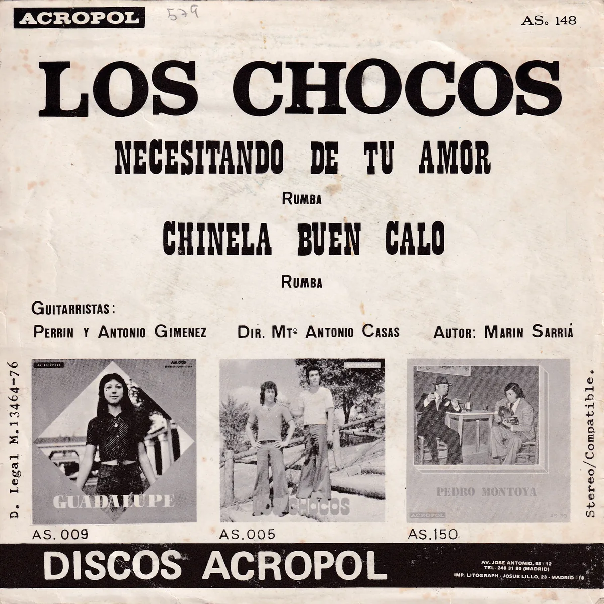 Otra vista de Necesitando de tu amor – Chinela buen calo