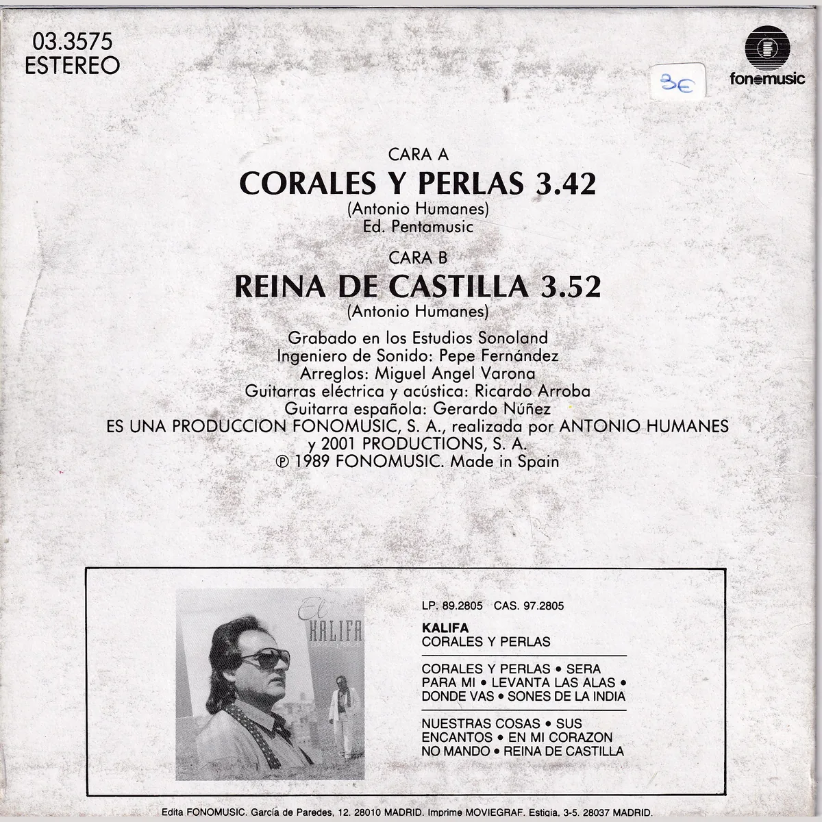 Otra vista de Corales y perlas – Reina de Castilla (CORALES Y PERLAS)