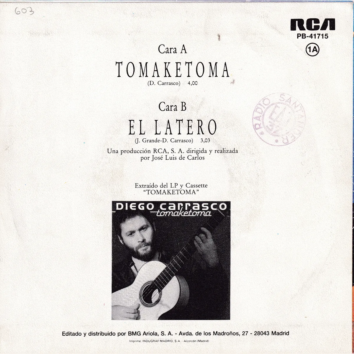 Otra vista de Tomaketoma – El latero (TOMAKETOMA)