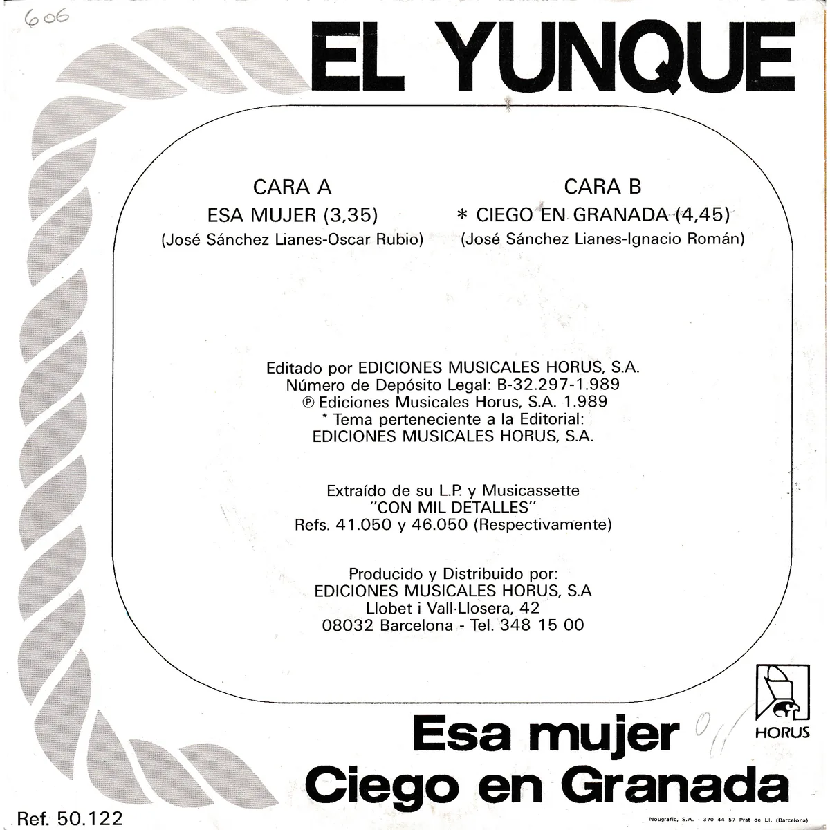 Otra vista de Esa mujer – Ciego en Granada (CON MIL DETALLES)