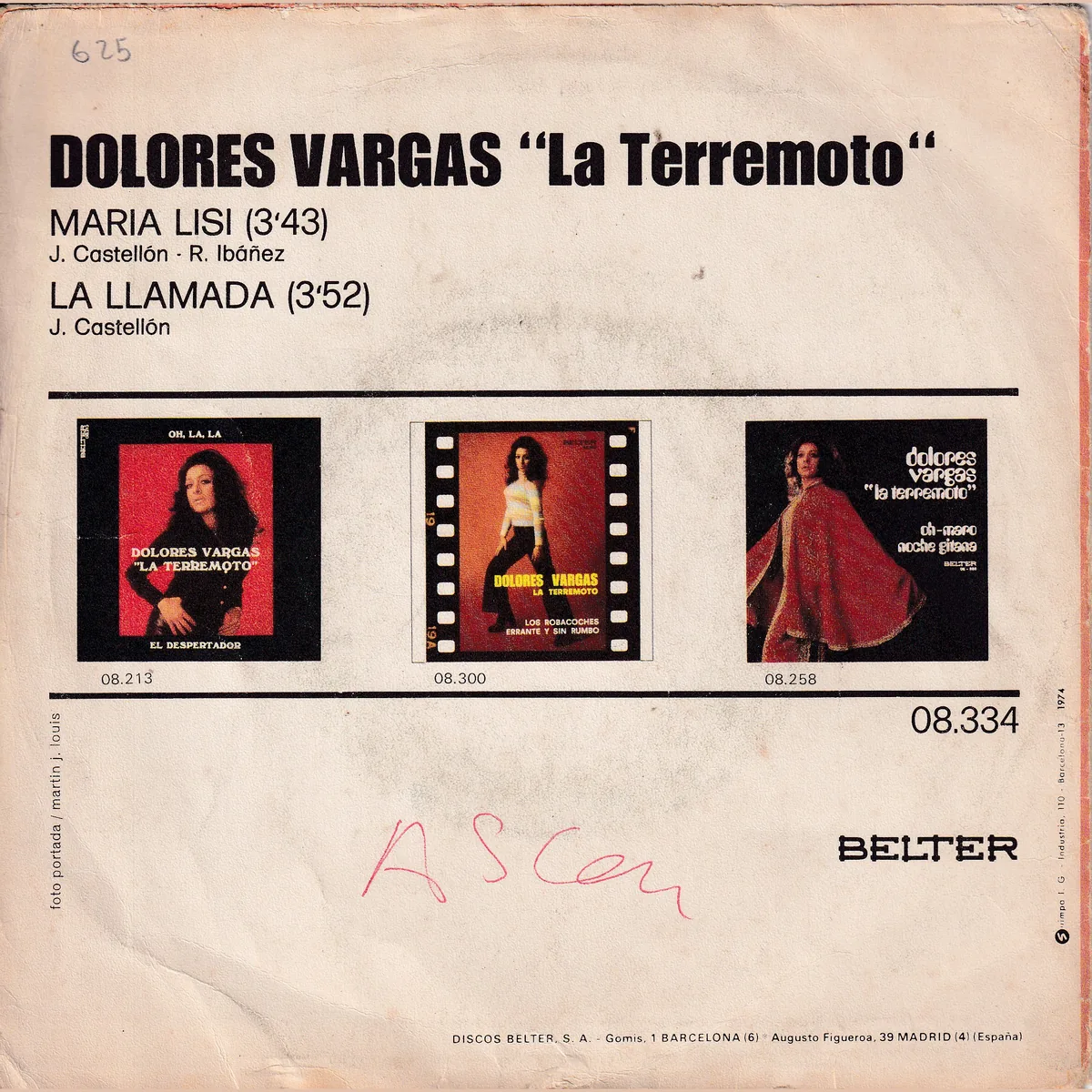 Otra vista de María Lisi – La llamada