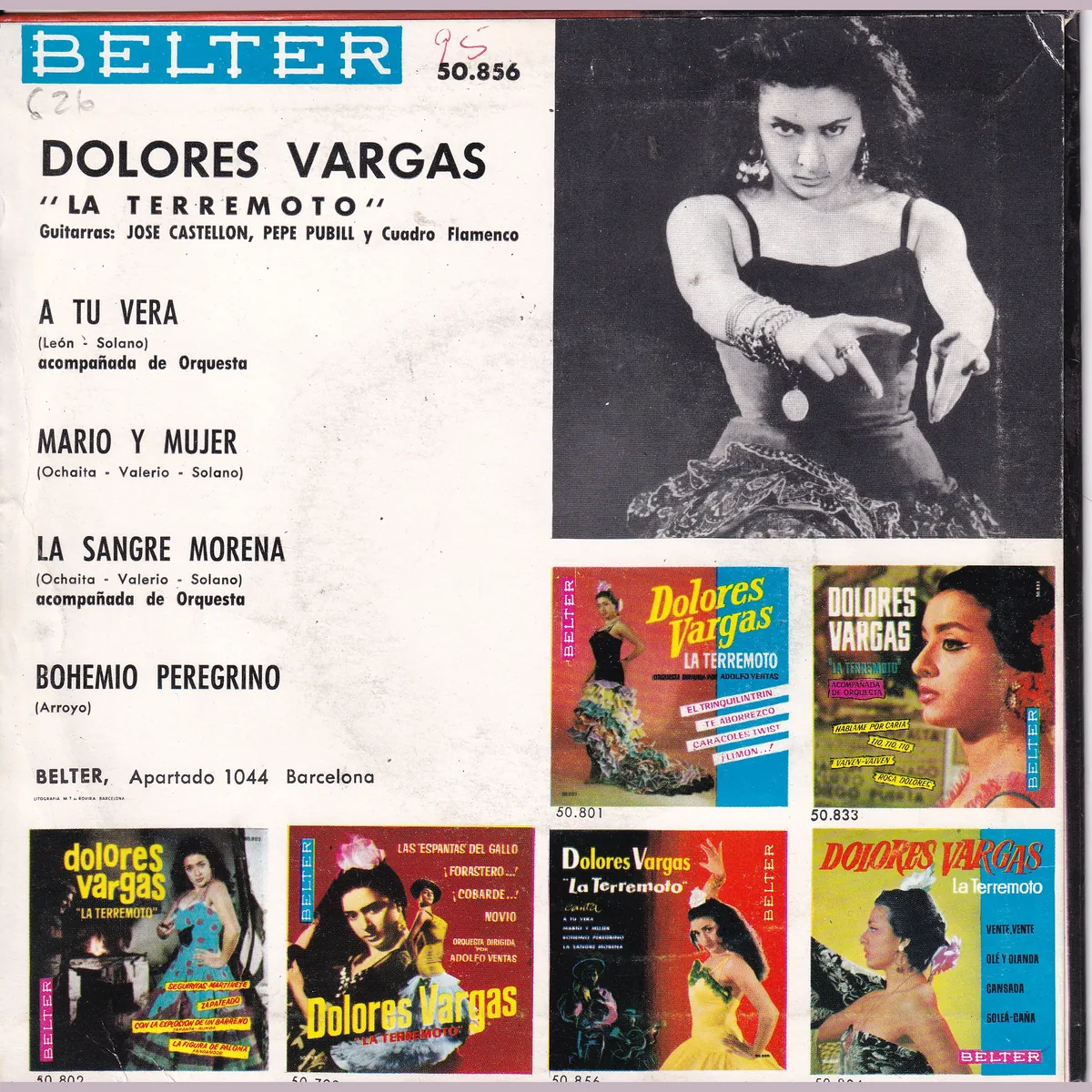 Otra vista de A tu vera – Mario y mujer – La sangre morena – Bohemio peregrino