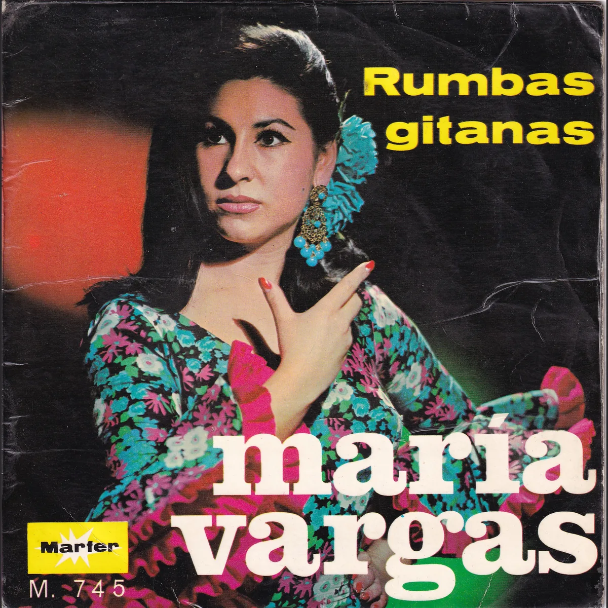 Portada de Rumbas gitanas, de Maria Vargas
