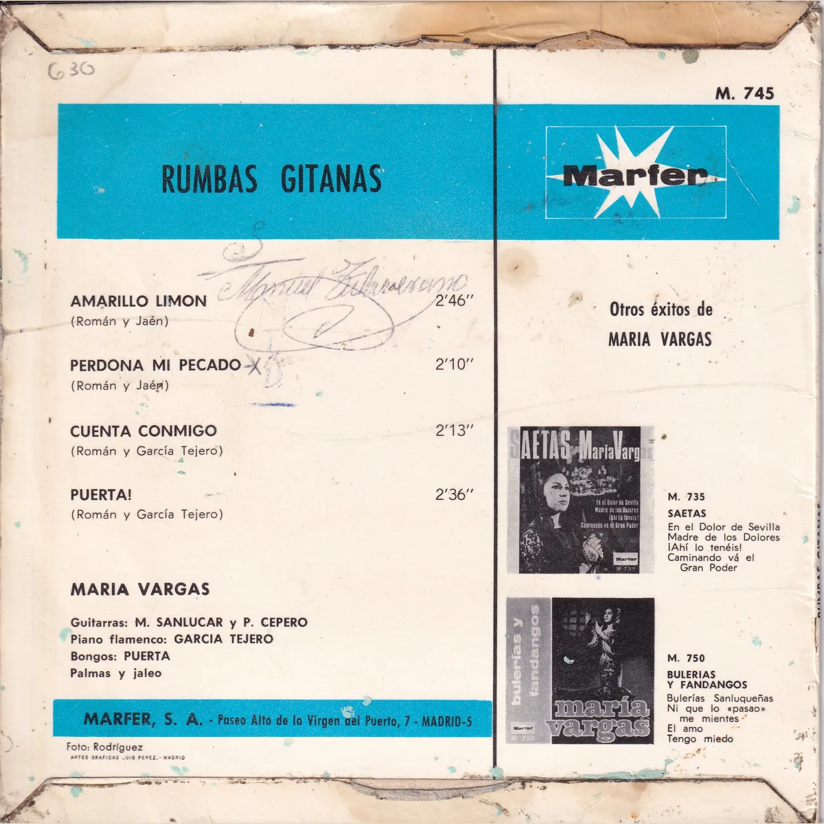 Otra vista de Rumbas gitanas