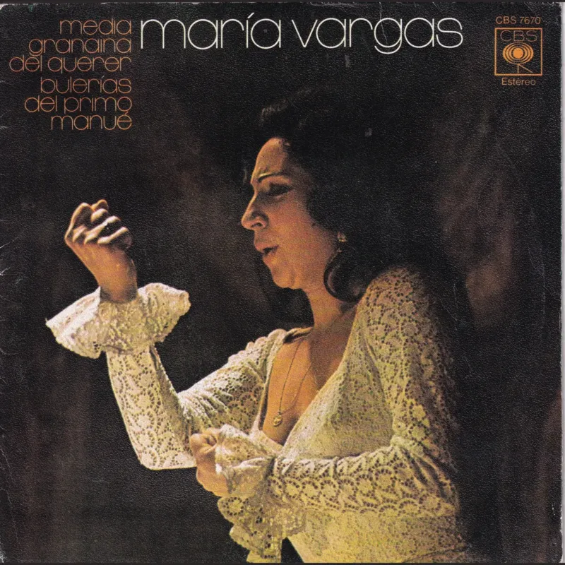 Portada de Media granada del querer – Bulerías del primo Manué, de Maria Vargas