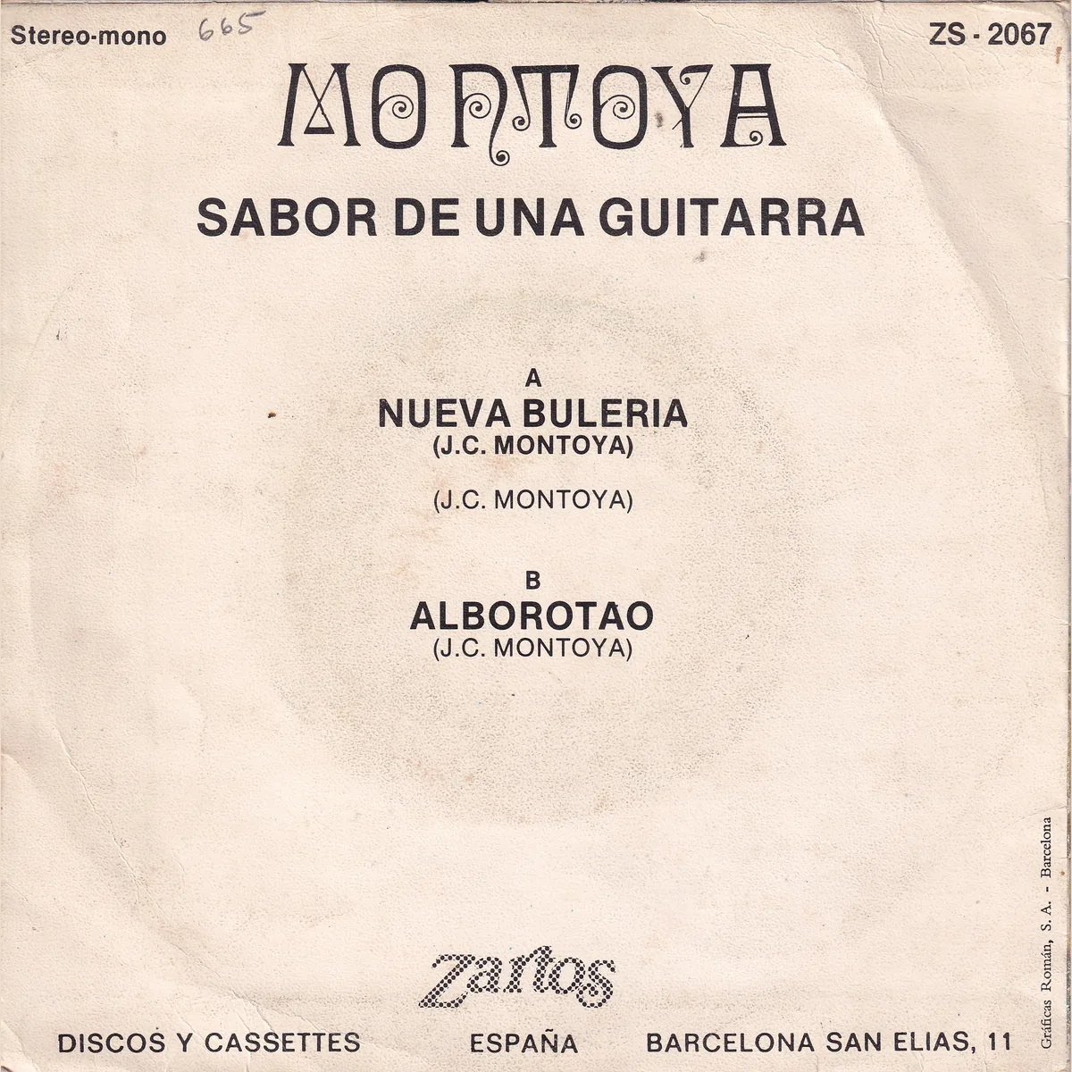 Otra vista de Sabor de una guitarra