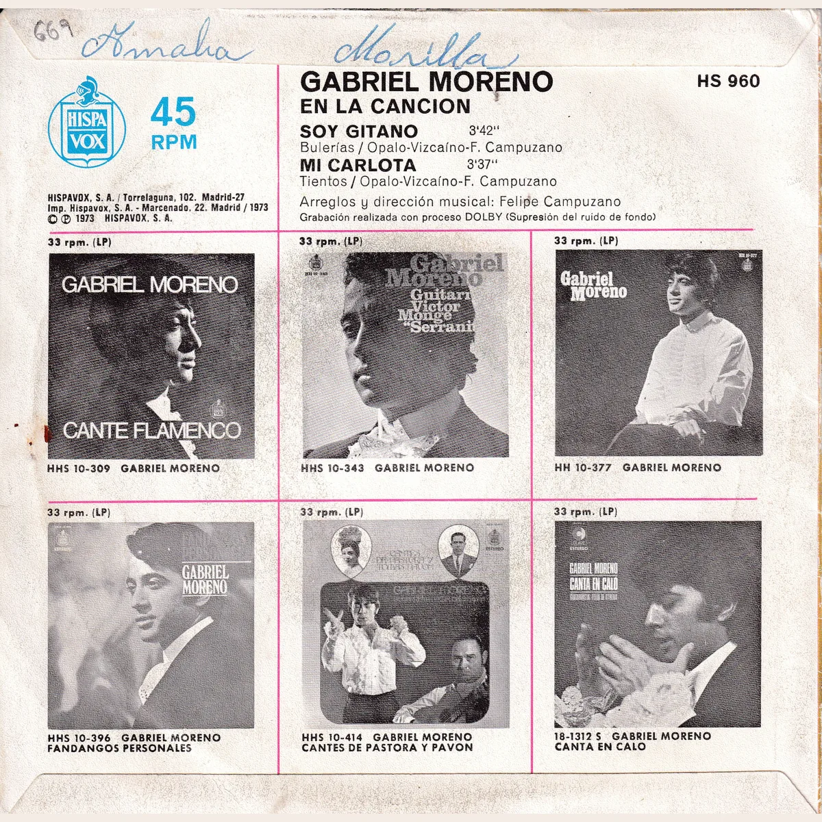 Otra vista de En la canción