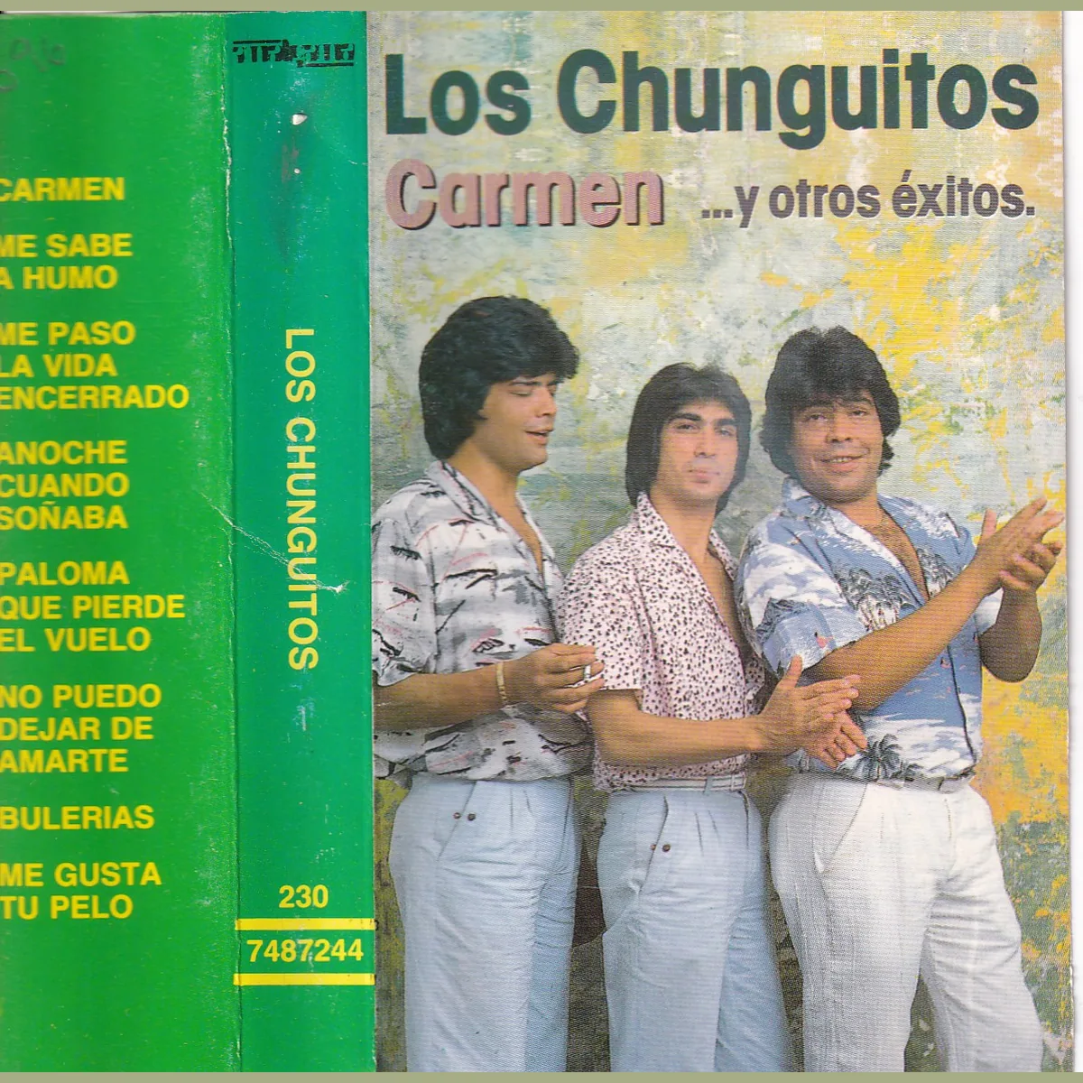 Portada de Carmen… y otros éxitos, de Los Chunguitos