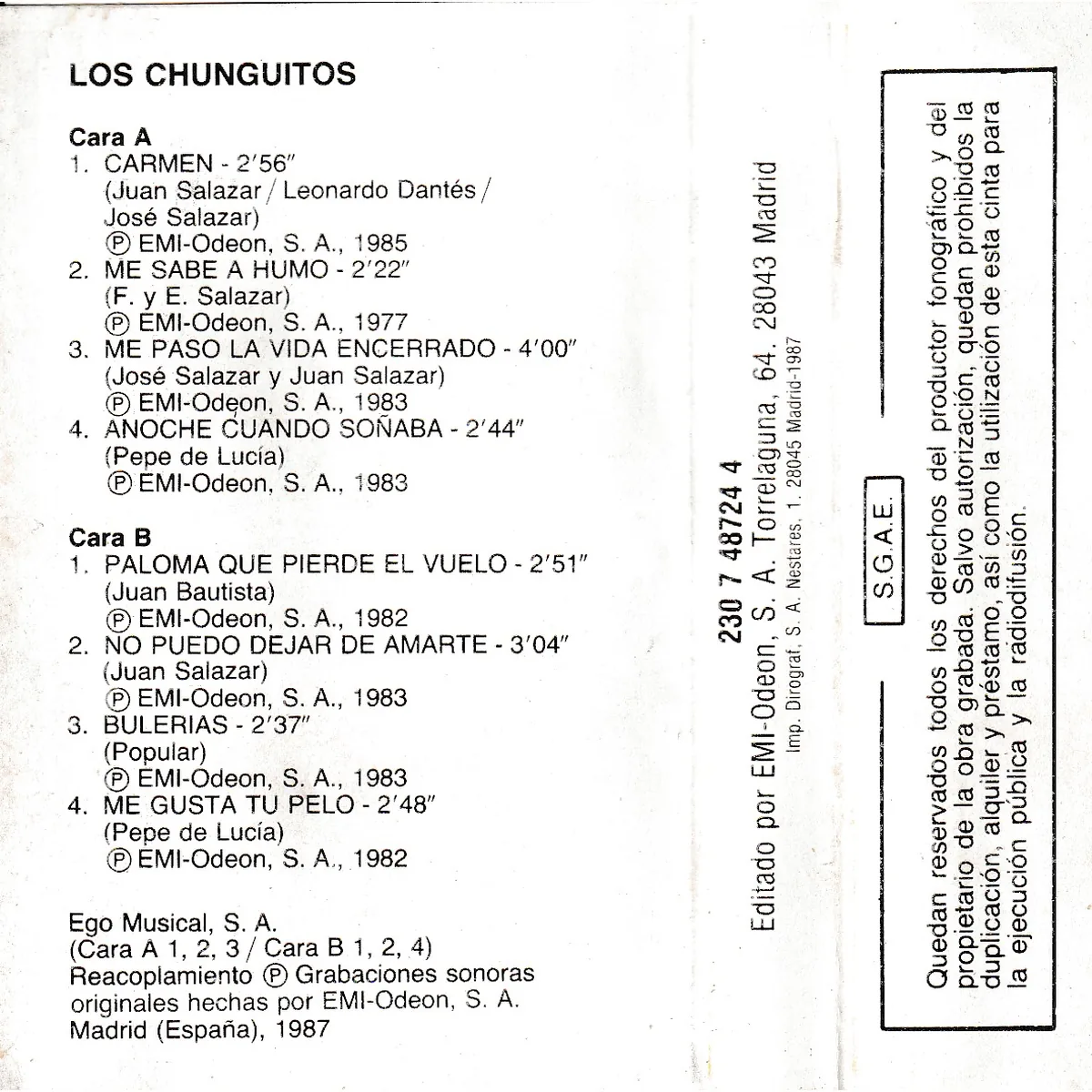 Otra vista de Carmen… y otros éxitos
