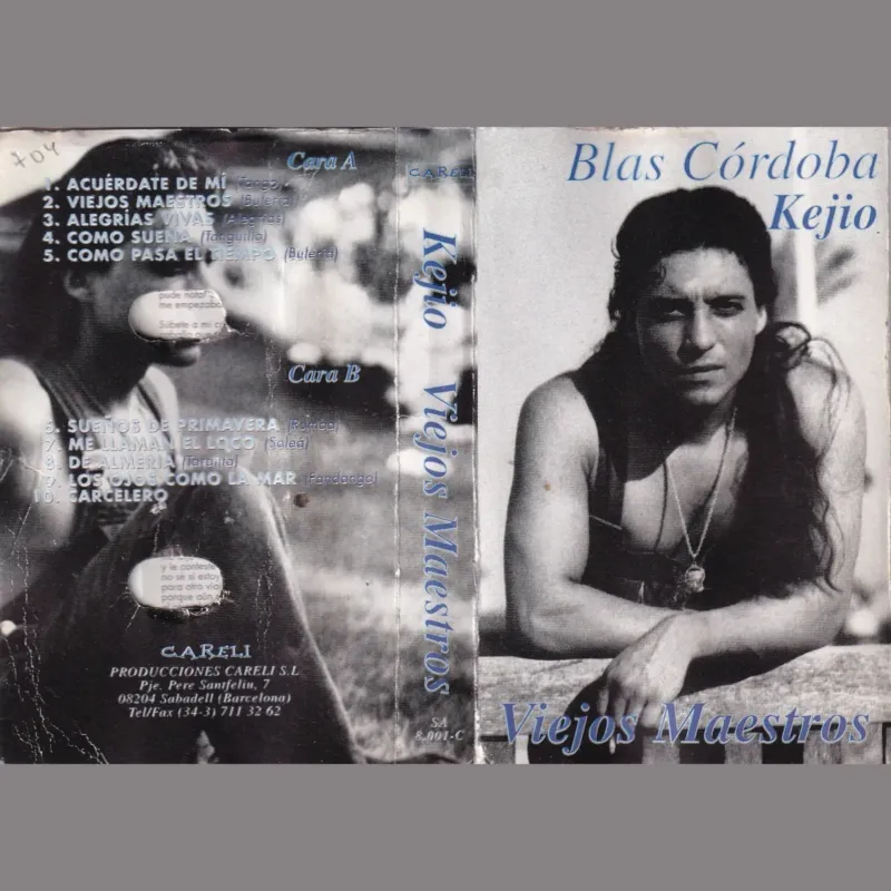 Portada de Kejío, de Blas Córdoba