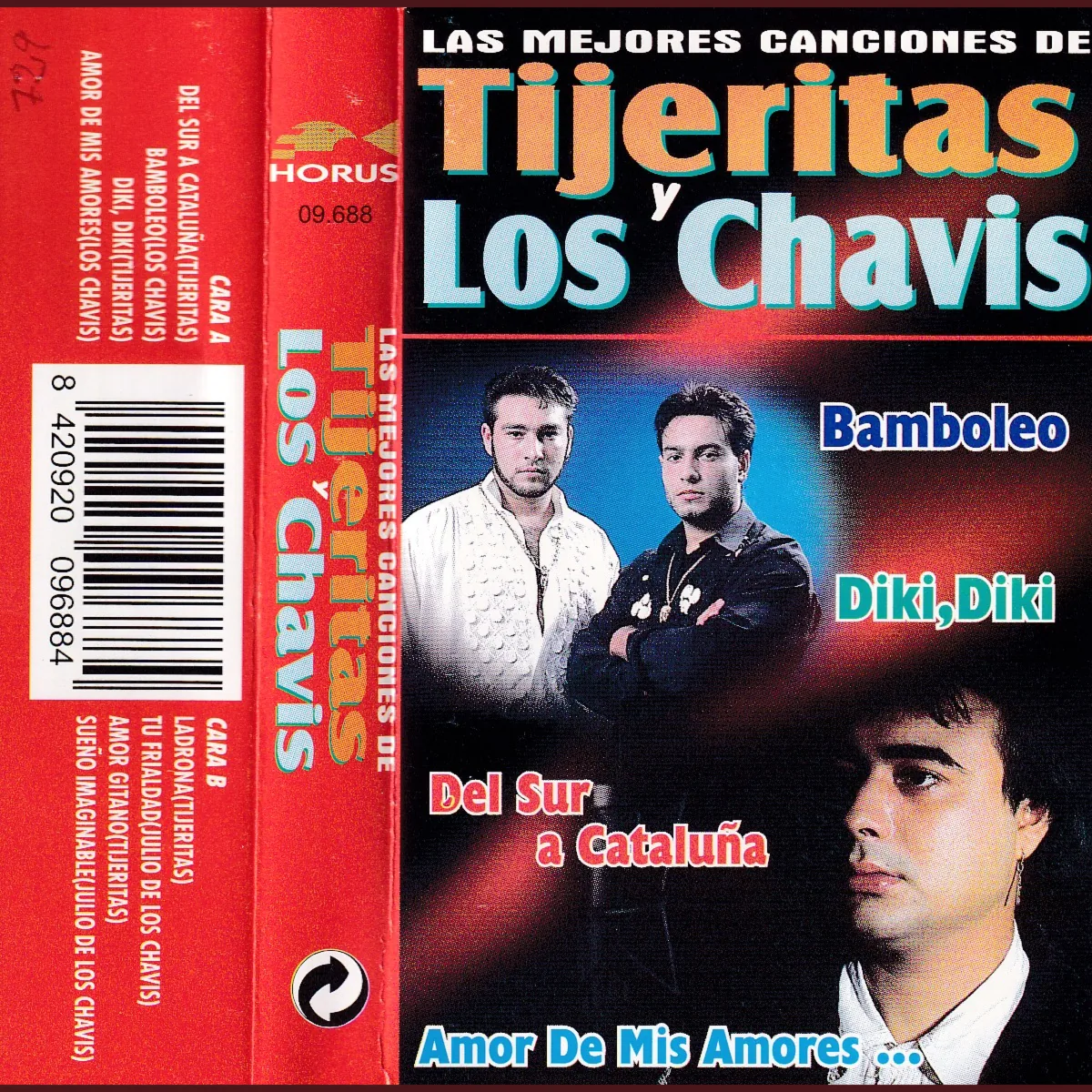 Portada de Las mejores canciones de …, de Tijeritas y Los Chavis