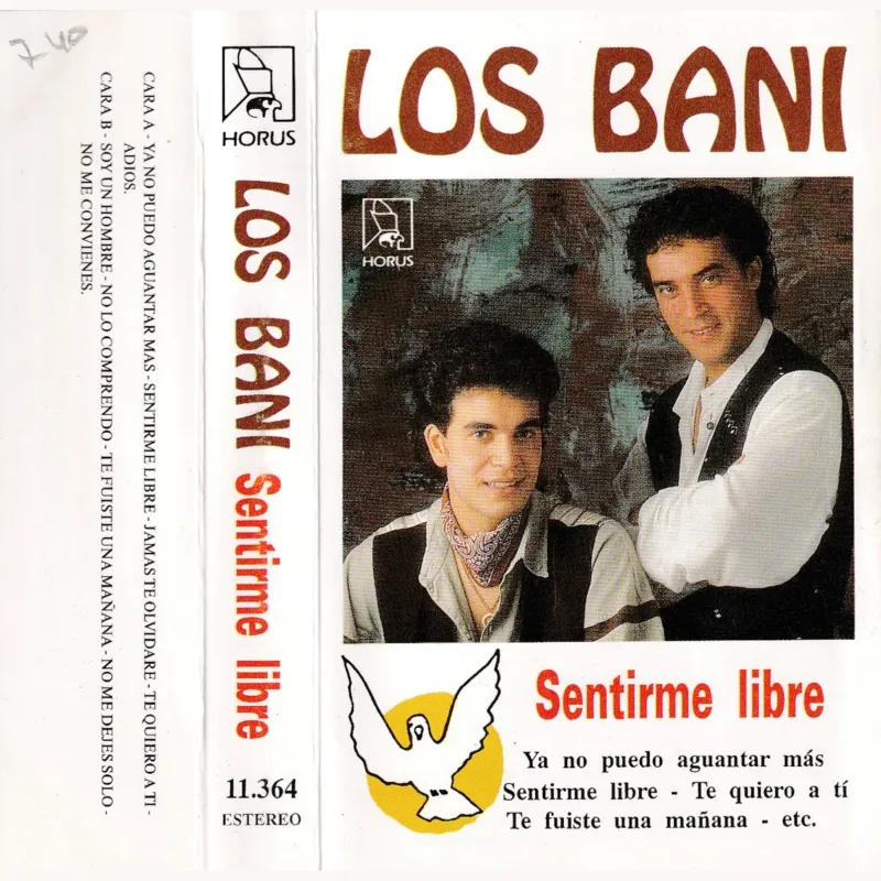 Portada de Sentirme libre, de Los Banis
