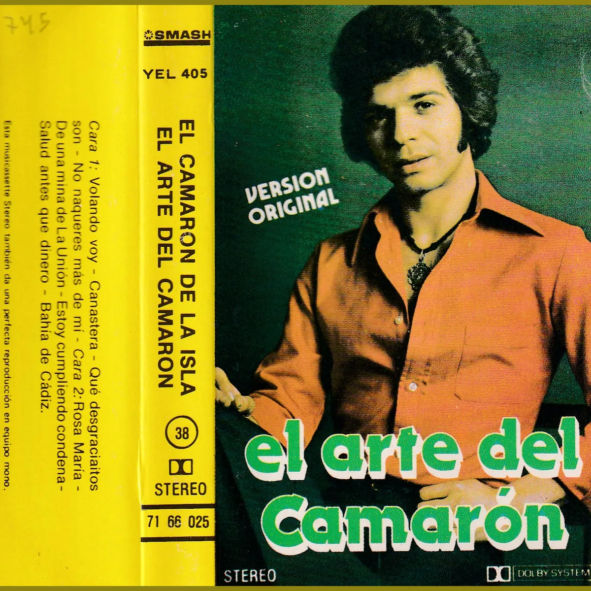 Portada de El arte del Camarón, de El Camarón de la Isla