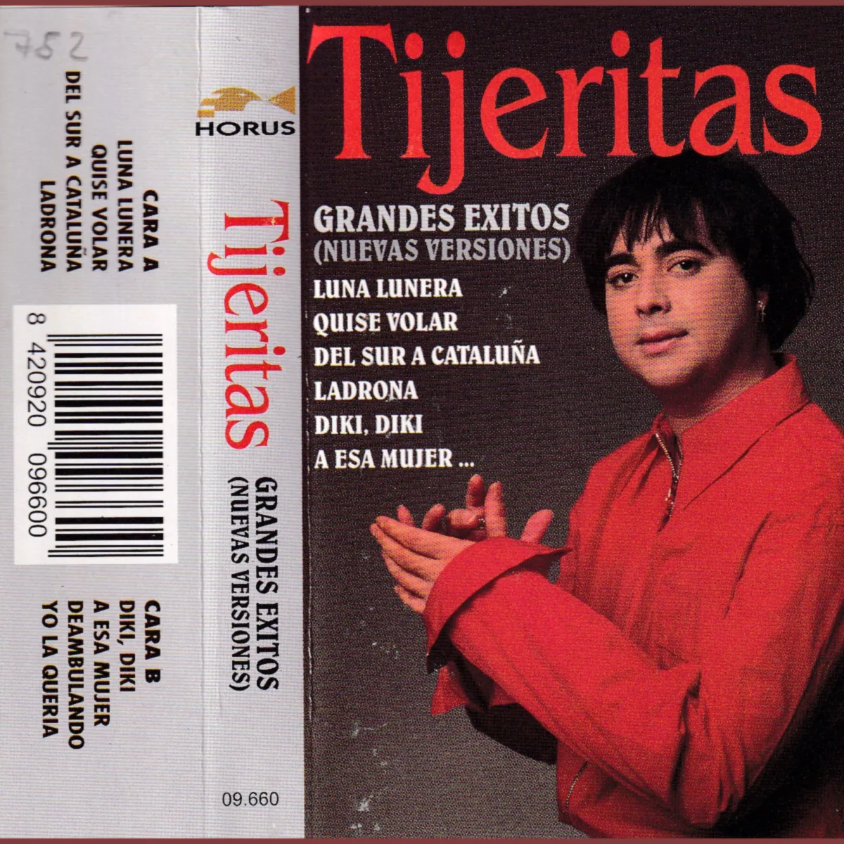 Portada de Grandes éxitos (nuevos versiones), de Tijeritas