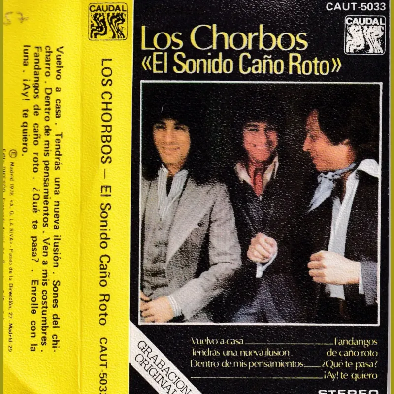 Portada de El sonido caño roto, de Los Chorbos